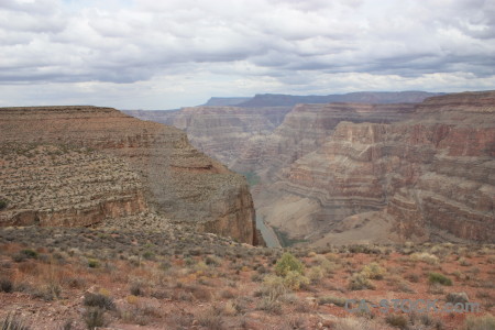 White mountain rock.