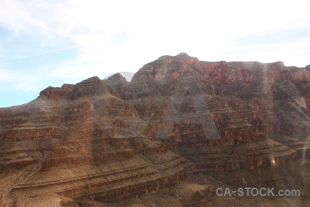 White mountain rock desert landscape.