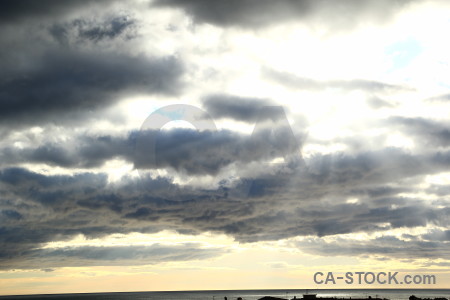 White sky spain europe javea.