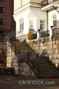 White stair step.