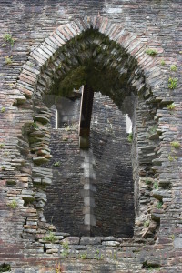 Window castle building.