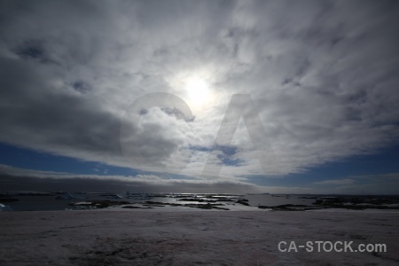 Winter island argentine islands sky antarctica water.