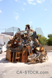 Wood fire europe white javea.
